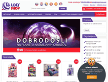 Tablet Screenshot of lolyshop.com